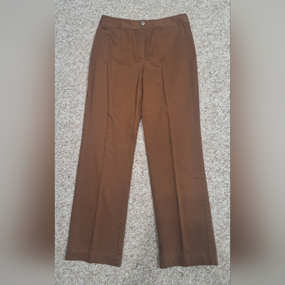 Chico's Women's Rust Trousers